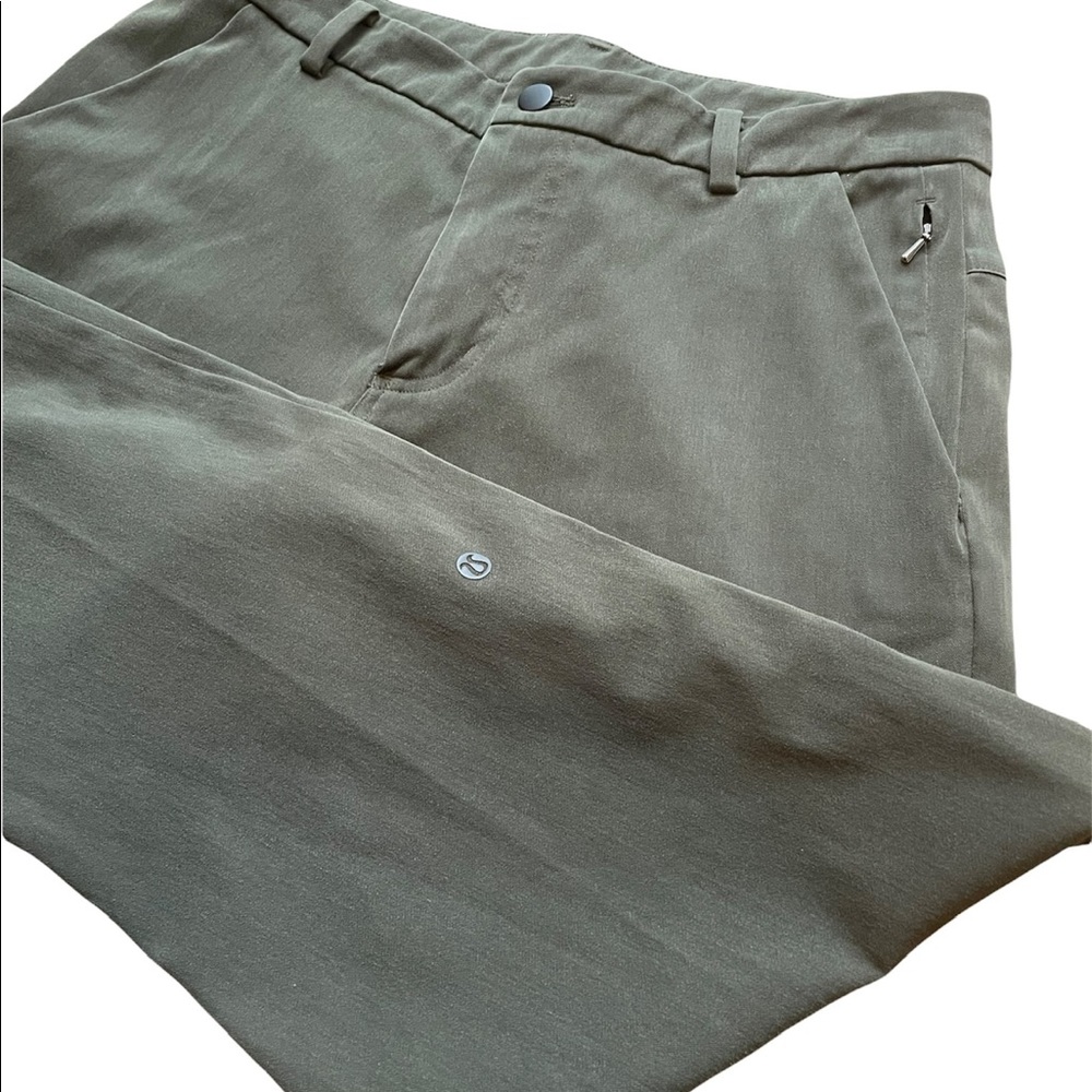 Lululemon 33x32 Chino Olive Pants